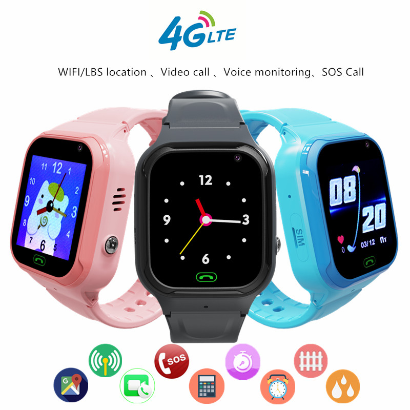 Smartwatch Digital Watches For Kid Girl - 4G Kids Smart Phone Watch Video