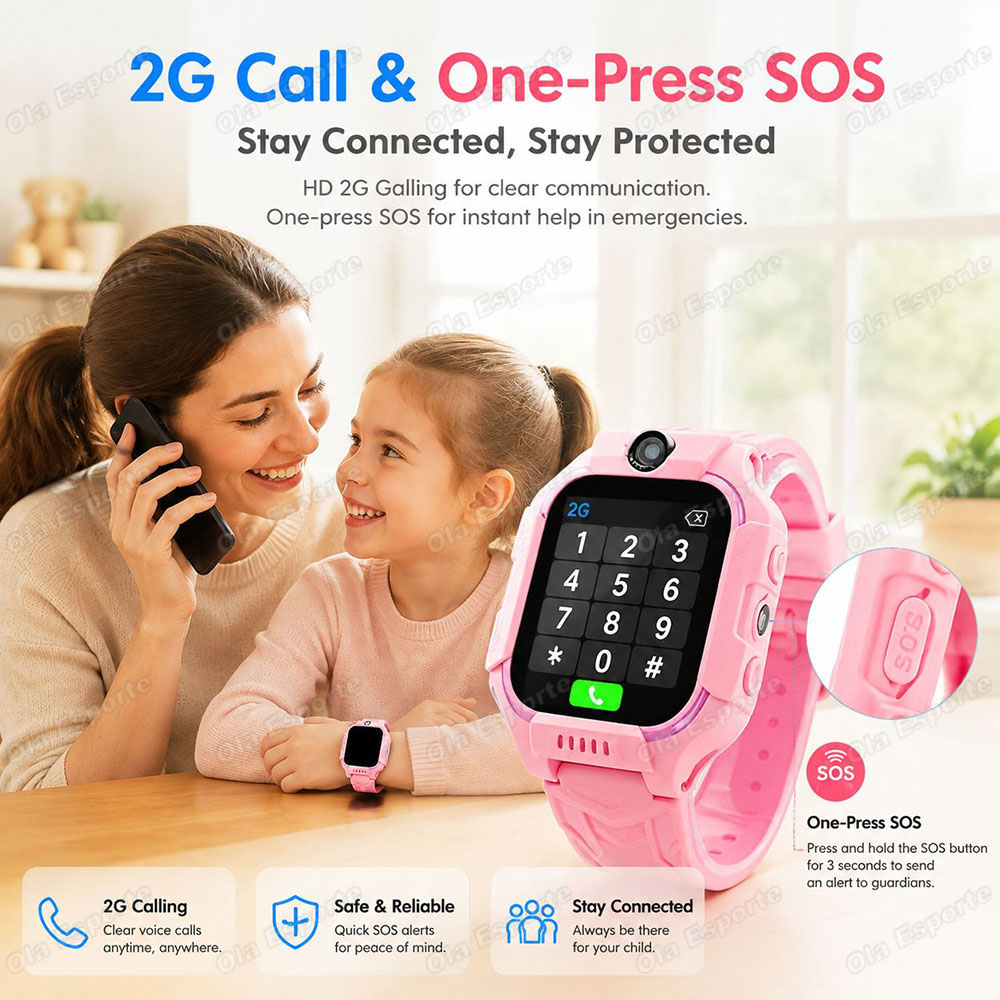 2027 New 2G/5G Kids Smart Watc - огляд і ціна Smartwatch Watches For Kids With Gps