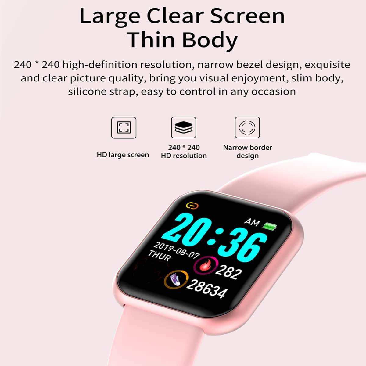 2025 New Digital Watches Smart - огляд і ціна Smartwatch Digital Watches For Kid Girl