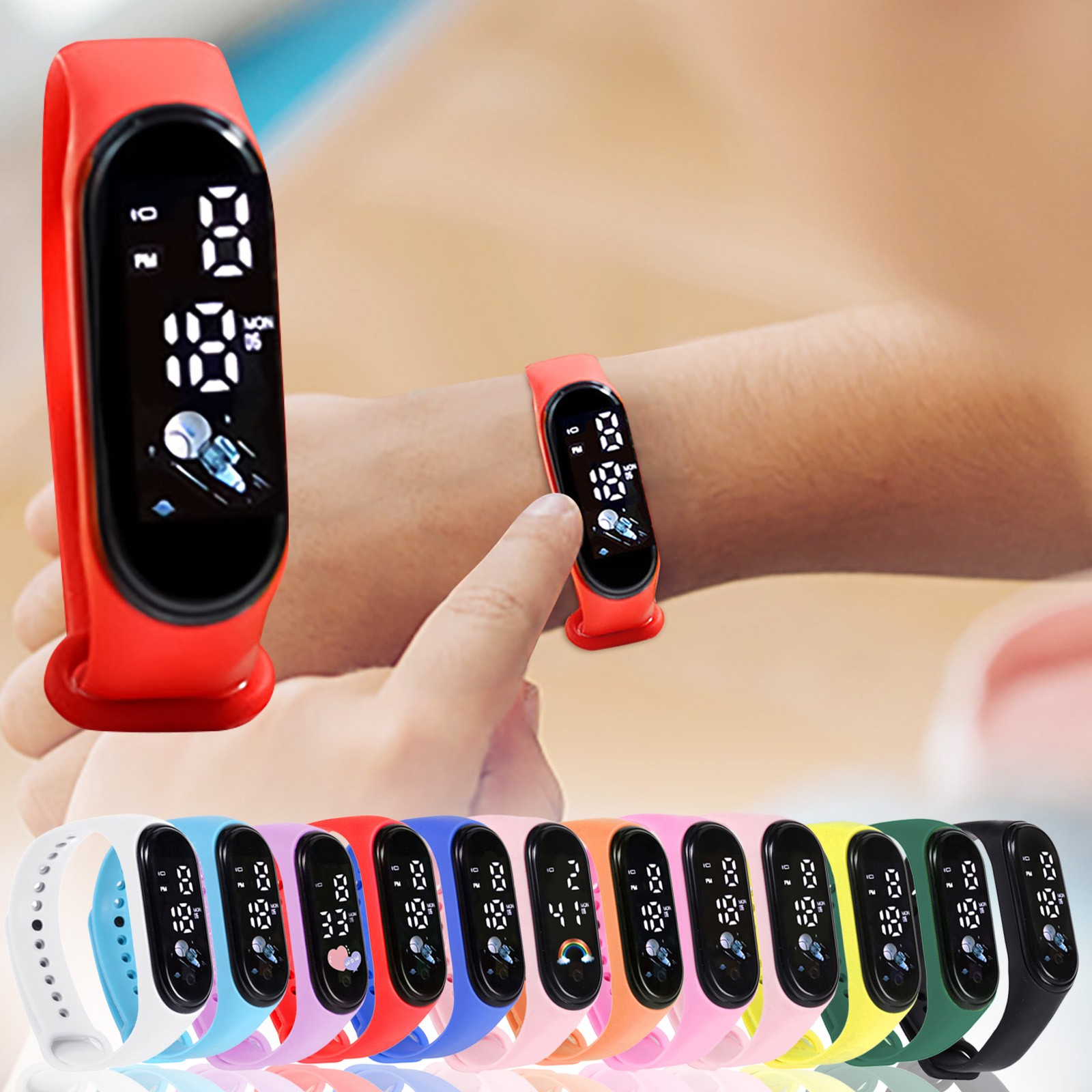 Children Watch Birthday Gift F - огляд і ціна Smartwatch Digital Watches For Kid Girl